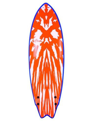Surf SOFTECH Mason Twin - 5'10 Fcs II Neon Red/White
